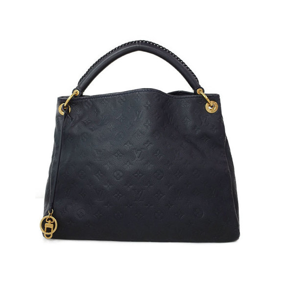Louis Vuitton Empreinte Artsy MM Semi-shoulder Bag Black - Picture 1 of 9